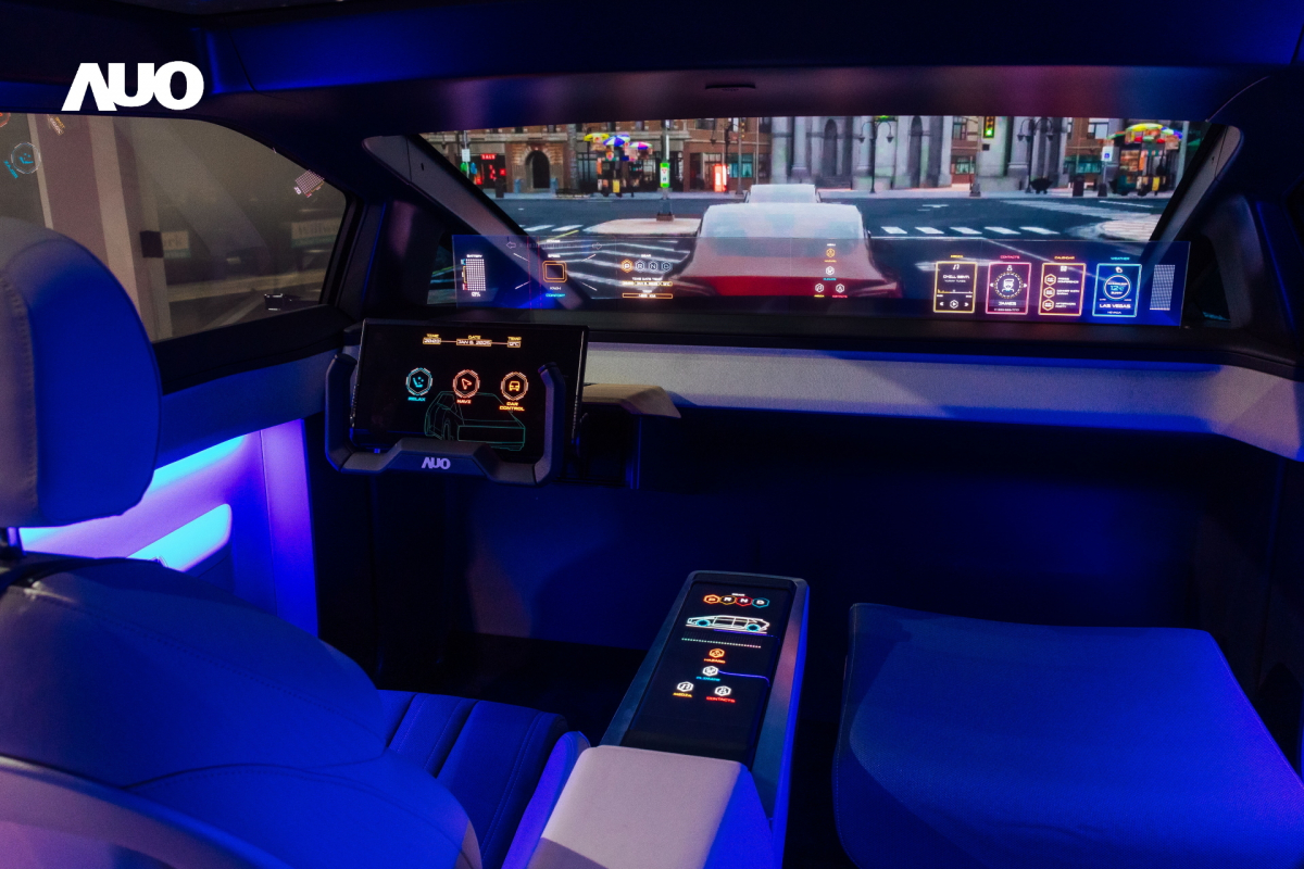 「友達智慧座艙2025」以使用者體驗為核心，運用Micro LED顯示科技為基礎搭配AI創新應用，打造沉浸、互動的座艙體驗，獲得台灣精品銀質獎